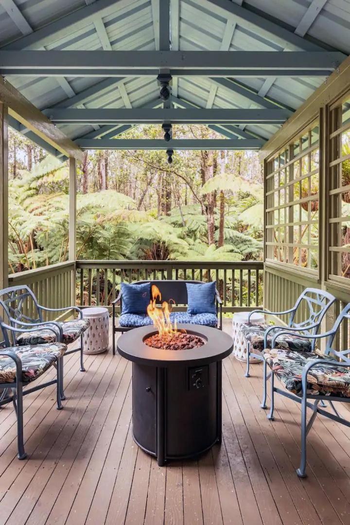 Hale Ho'Okipa Villa Volcano Ngoại thất bức ảnh